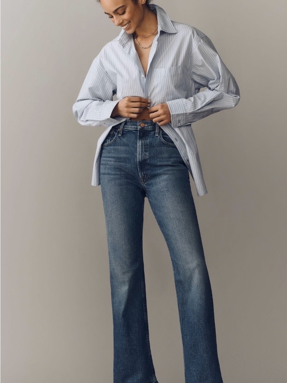 Mothers the bookie sneakHigh-Rise boot leg Jeans in Knick knack patty whack 30